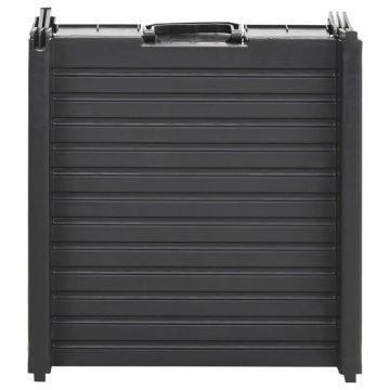 Rampă pliabilă pentru câini, negru, 153x40x12,5 cm, plastic - Img 6