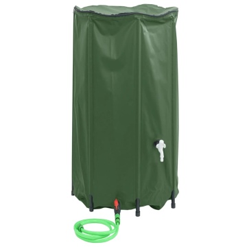 Rezervor de apă cu robinet, pliabil, 380 L, PVC - Img 1