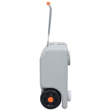 Rezervor de apă cu roți pentru camping, gri, 25 L - Img 3