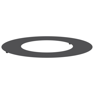 Ring din metal pentru ghiveci Negru Metal 70 cm diametru - Img 2