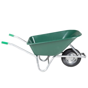 Roabă Verde 90 L 150 kg Oțel galvanizat și plastic - Img 2