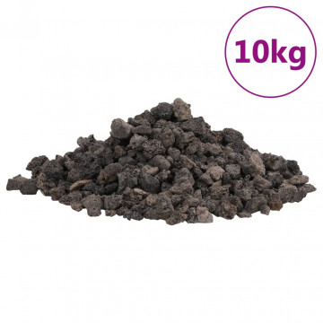 Roci vulcanice, 10 kg, negru, 1-2 cm - Img 2
