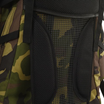 Rucsac de drumeție, verde camuflaj, 100 L, țesătură oxford - Img 4