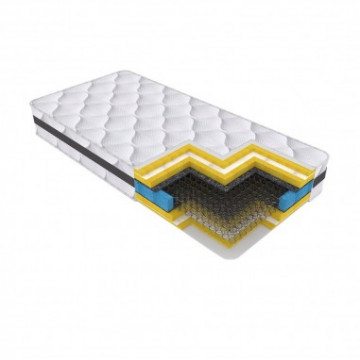 Saltea Lotus Forte Super ortopedic 180x200x30 plus 2 perne microfibra 50x70 plus Husa hipoalergenica - Img 1