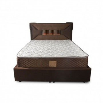 Saltea Lux Memory Piemond cu topper 180x200x32 cm - Img 4