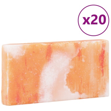 Sârmă sărată 20 buc 20x10x2,5 cm 23 kg Roz - Img 3