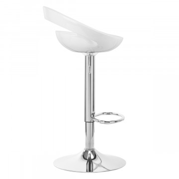 Scaun de bar QS-B01 Alb - Img 2