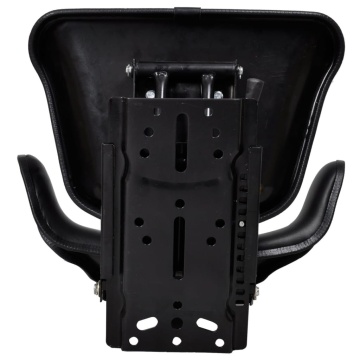Scaun de tractor cu suspensie, negru - Img 5