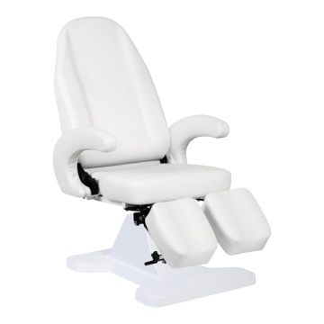 Scaun hidraulic podiatrie 112 alb - Img 1