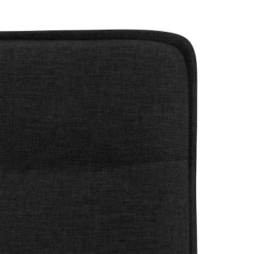 Scaune de bucătărie, 2 buc. negru, textil - Img 6