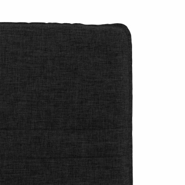 Scaune de bucătărie, 2 buc. negru, textil - Img 6
