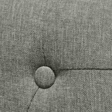 Scaune de bucătărie, 4 buc., gri, material textil - Img 4