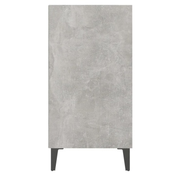Servantă, gri beton, 57x35x70 cm, PAL - Img 6