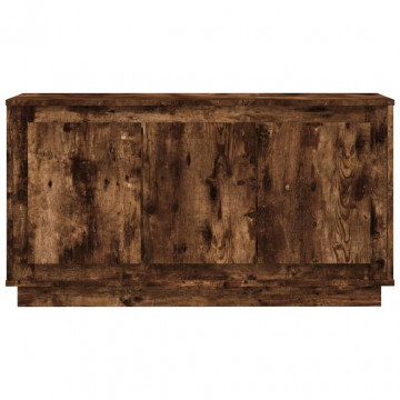 Servantă, stejar afumat, 102x35x55 cm, lemn prelucrat - Img 8