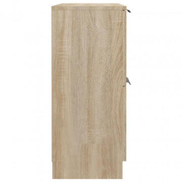Servantă, stejar sonoma, 60x30x70 cm, lemn prelucrat - Img 5