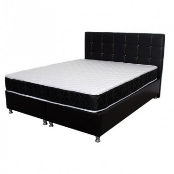 Set Avantaj saltea superortopedica Lux Luna 160x200 plus 2 perne 50 x70 plus Husa plus Pilota microfibra iarna 180x200 - Img 1