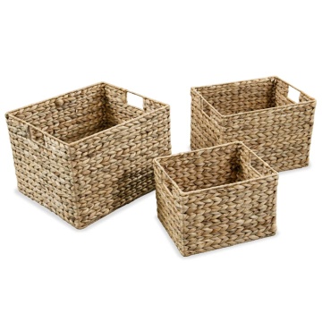 Set coșuri de depozitare, 3 buc, zambilă de apă - Img 2