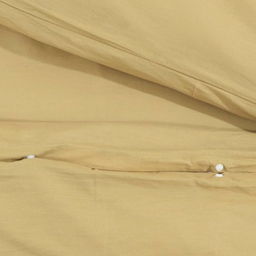 Set cu husă de pilotă, gri taupe, 200x220 cm, microfibră - Img 7