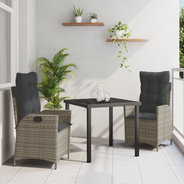 Set de 2 Gri Ratan PE Standard Huse detașabile - Img 1