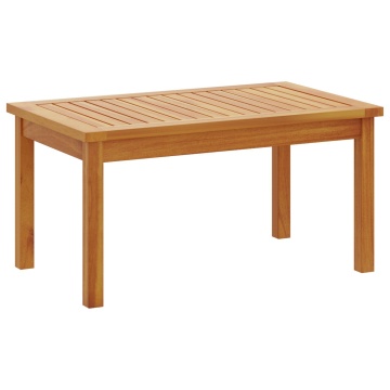 Set de canapea de grădină, 3 piese, cu perne, lemn masiv acacia - Img 4