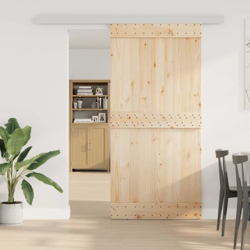 Set de feronerie pentru uși glisante 200 cm din aliaj aluminiu - Img 3