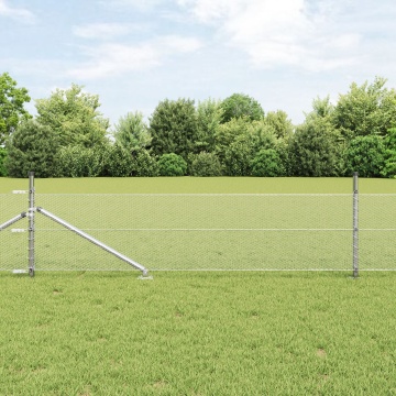 Set de Împrejmuire Set de 2 Oțel Galvanizat 25 x 0.5 m - Img 4