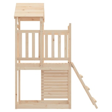 Set de joacă de exterior, 52,5x110,5x214 cm, lemn masiv de pin - Img 8