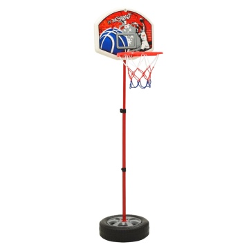 Set de joc de baschet pentru copii, reglabil, 120 cm - Img 1