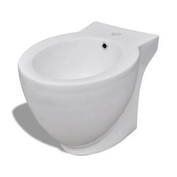 Set de toaletă & bideu, alb, ceramică - Img 7