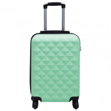 Set de valize cu carcasă rigidă, 2 piese, verde mentă, ABS - Img 5