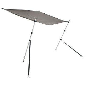 Set extensie parasolar T-Top, antracit, 174x205x(115-194) cm - Img 3