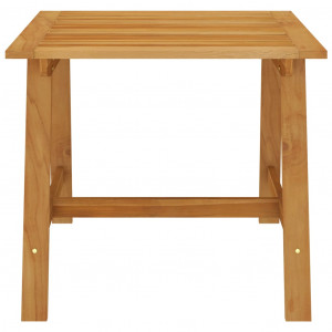 Set mobilier de grădină, 3 piese, maro - Img 6