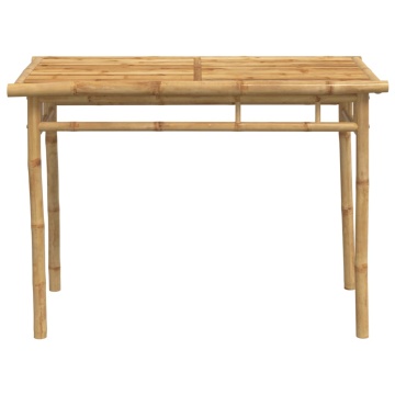 Set mobilier de grădină, 5 piese, bambus - Img 8