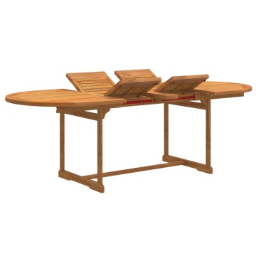 Set mobilier de grădină, 7 piese, lemn masiv acacia/textilenă - Img 5