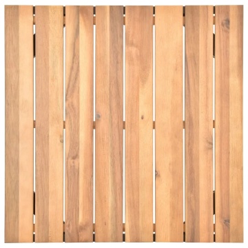 Set mobilier de grădină cu perne, 4 piese, lemn masiv de acacia - Img 5