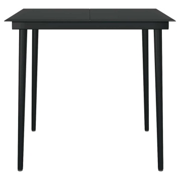Set mobilier de grădină cu perne 5 piese maro sticlă polirattan - Img 6
