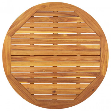 Set mobilier grădină, 3 piese, lemn masiv de acacia - Img 6