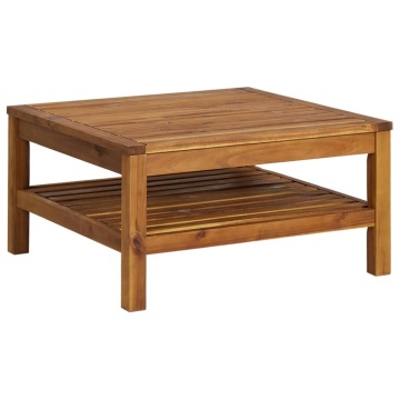 Set mobilier grădină cu perne crem, 6 piese, lemn masiv acacia - Img 7