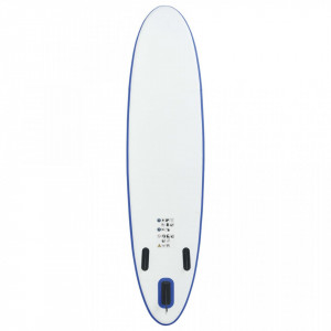 Set placă stand up paddle SUP surf gonflabilă, albastru și alb - Img 4