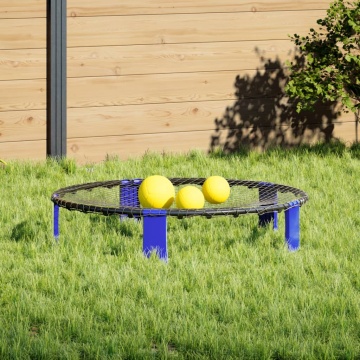 Set plasă rotundă cu 3 mingi și pompă suplimentară, Ø90x20 cm - Img 1