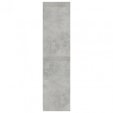 Șifonier, gri beton, 100x50x200 cm, PAL - Img 7