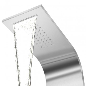 Sistem panou de duș curbat, oțel inoxidabil - Img 6