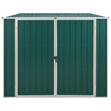 Șopron de grădină, verde, 195 x 198 x 159 cm, oțel galvanizat - Img 2