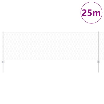 Stâlpi de gard 11 buc U-Channel 80 cm Oțel galvanizat, Gard hexagonal 0.8x25 m Oțel galvanizat - Img 3