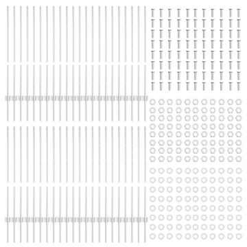 Stâlpi de Împrejmuire 88 pcs U-Channel Argintiu 140 cm Oțel - Img 4