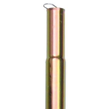 Stâlpi telescopici cort, 2 buc., lungime 170-255cm, oțel zincat - Img 2