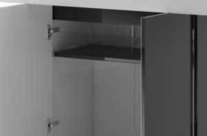 Star 03 (Masa Extensibila) White High Gloss/Black Gloss - Img 3