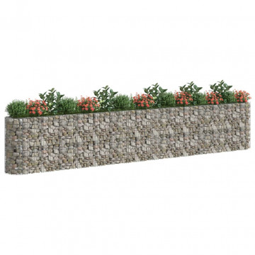 Strat înălțat gabion, 540x50x100 cm, fier galvanizat - Img 3