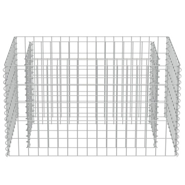 Strat înălțat gabion, 90 x 50 x 50 cm, oțel galvanizat - Img 8