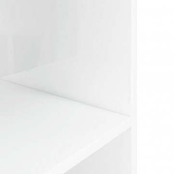 Suport acvariu, alb extralucios, 120x40x60 cm, lemn prelucrat - Img 5